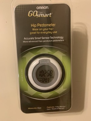 Omron HJ-150 Go Smart Hip Pedometer w/ 7 Day Memory Advanced Accuracy Brand New