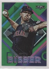 2020 Topps Fire Green 133/199 Shane Bieber #136 0w29