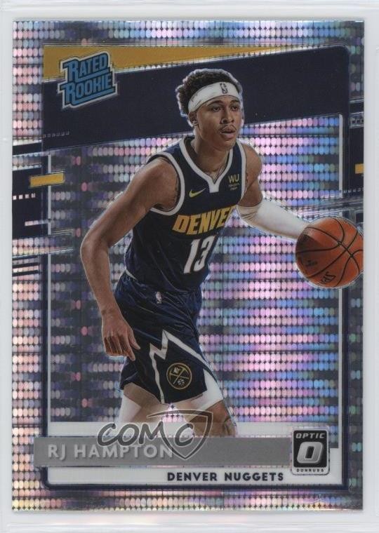 2020 Donruss Optic Rated Rookie Target Box Set Pulsar Prizm RJ Hampton #174 0ql0