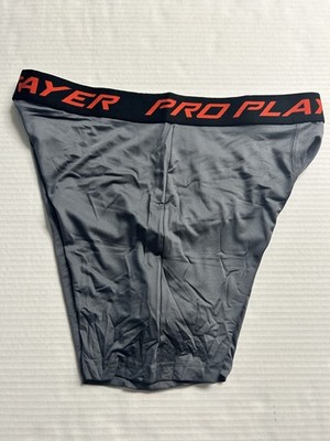 Proline Pro Player Performance Boxer Brief, Large, Gray, NWOT