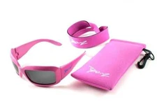 J Banz ages 4-10  Sunglasses Flamingo Pink Baby Banz