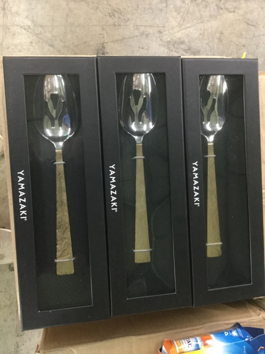 Yamazaki Monique Gold Stainless Steel Flatware – Glossy Finish, Your Choice Of Pieces (Japan)