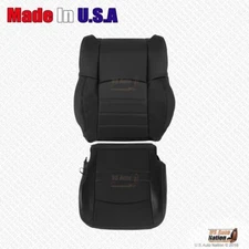 2012 Fits Dodge Ram 1500 Sport Driver Bottom & Top  Cloth/Vinyl Cover Dark Gray