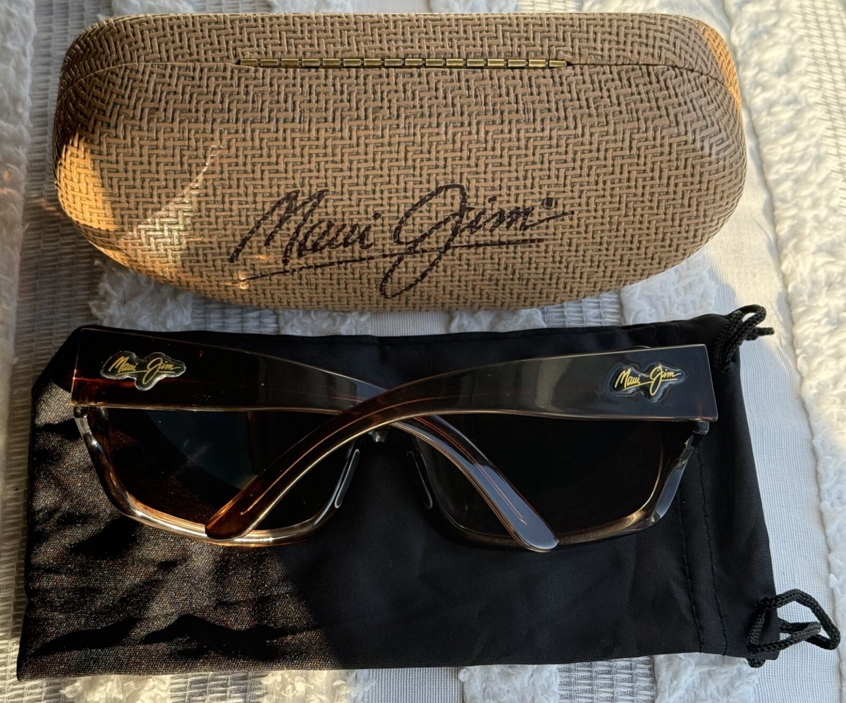 Maui Jim Palms MJ 111 01 Chocolate Fade Frame + HCL Bronze
