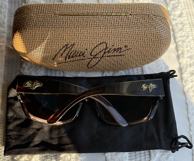 Maui Jim Palms MJ 111 01 Chocolate Fade Frame + HCL Bronze