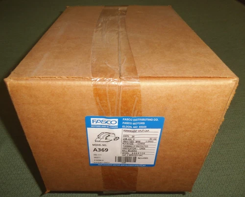 Fasco, A369,  Inducer motor for Trane/American Standard, New
