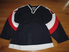 Authentic CCM USA OLYMPIC No. 27 ICE HOCKEY Size 50 Jersey w/ Fighting Strap