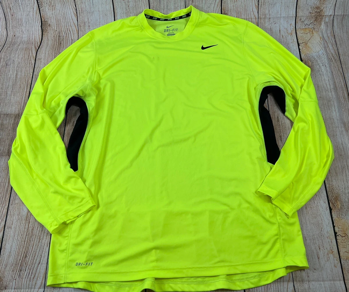 neon nike shirt men