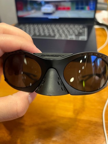 Oakley Plantaris Sunglasses Matte Black Prizm Travis Scott Removable Nose