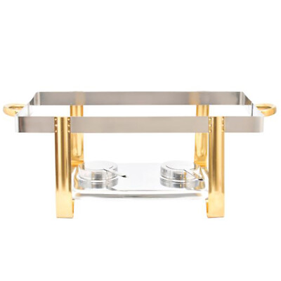 Volle Größe Speisenwärmer Buffet Catering Edelstahl Chafer Chafing Dish Set 8QT
