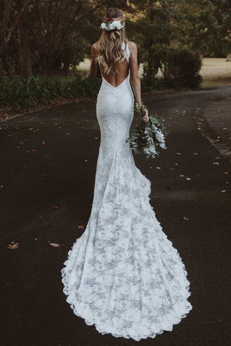 off shoulder black lace dress Long Sleeve Off-Shoulder Beaded Lace Gown main image 0