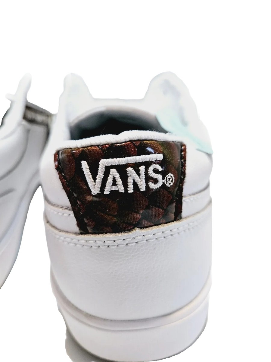 Vans Lowland Cc Big Reptile White/Brown Leather Unisex  display picture 3