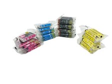 Lot of 25 Packs Mix Genuine  Generic Epson 125 Ink Artisan 700 710 725 730 800