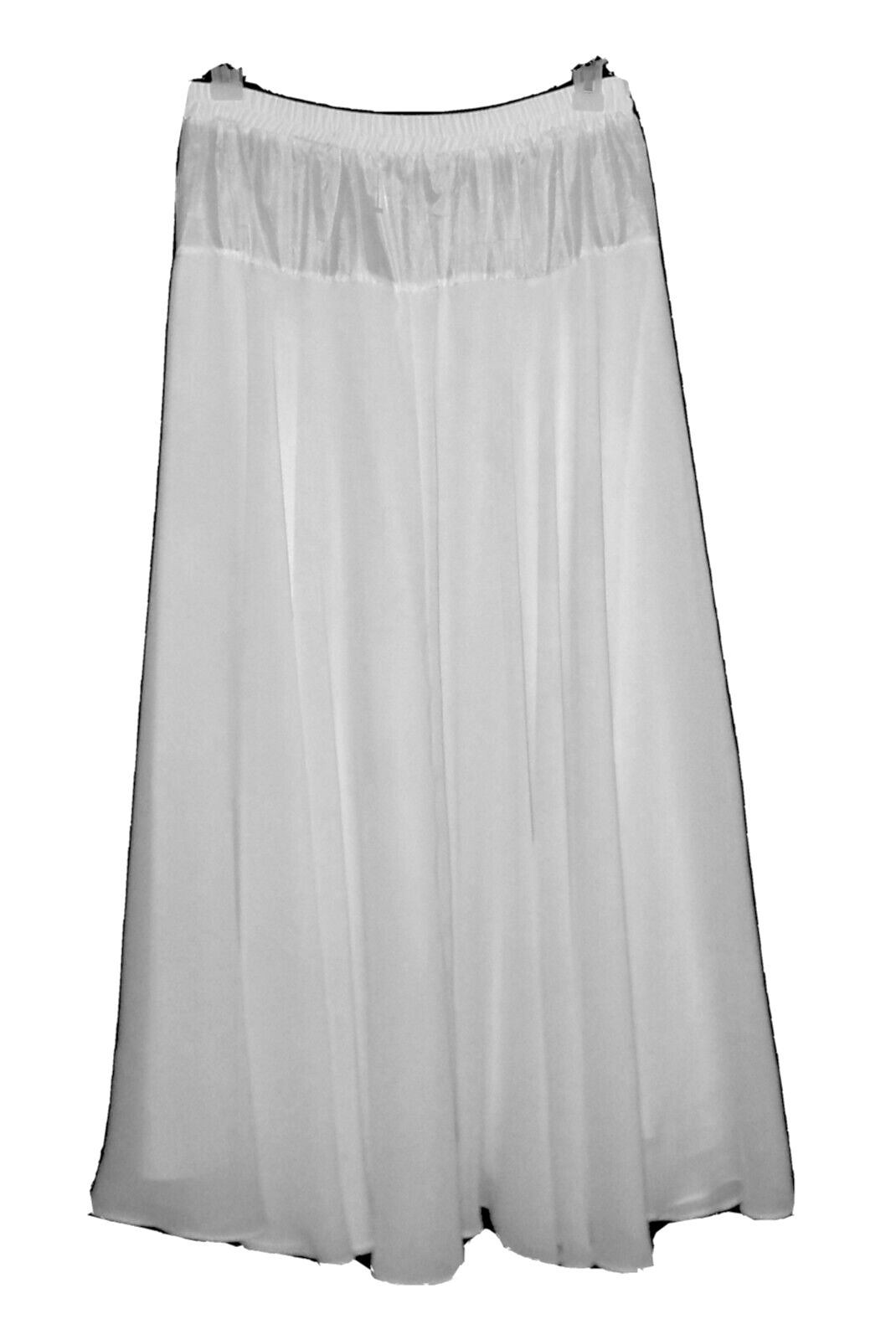 vintage half Slip layered long Sheersection Unusual! White L eBay