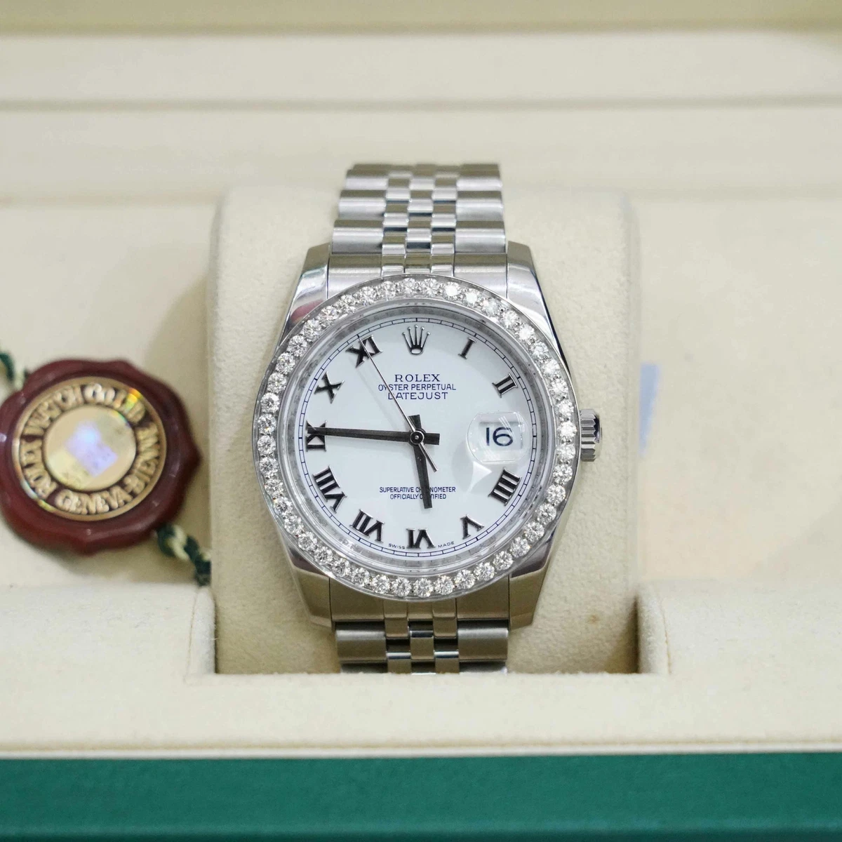Rolex diamond bezel replacement clearance