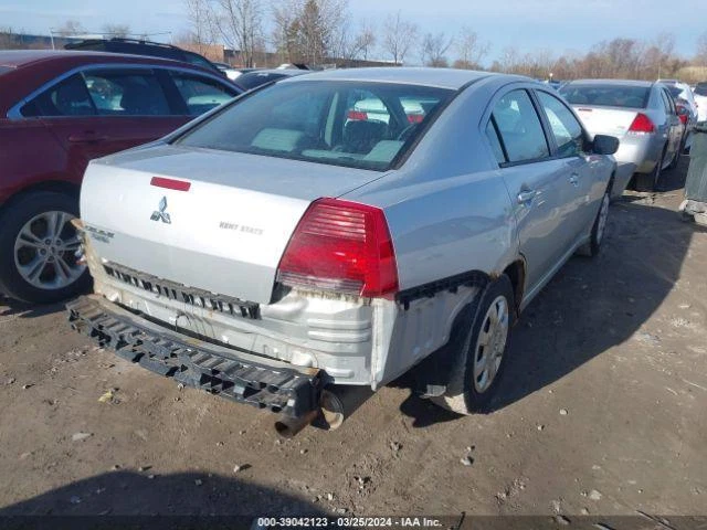 Espejo retrovisor derecho Mitsubishi Galant 2007 plateado fabricante de equipos originales usado 114 k millas Foto 4 de 4