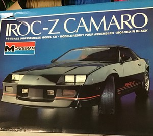 Monogram 1985 Chevy Iroc-Z Camaro 1/8th scale Model Kit 76513026103 | eBay