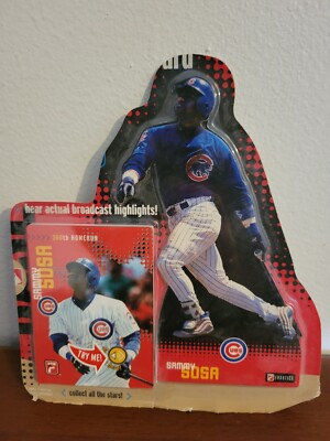 Sammy Sosa Talking StarCard 2000 Series 1 - Factory Sealed NIB Needs Battery 