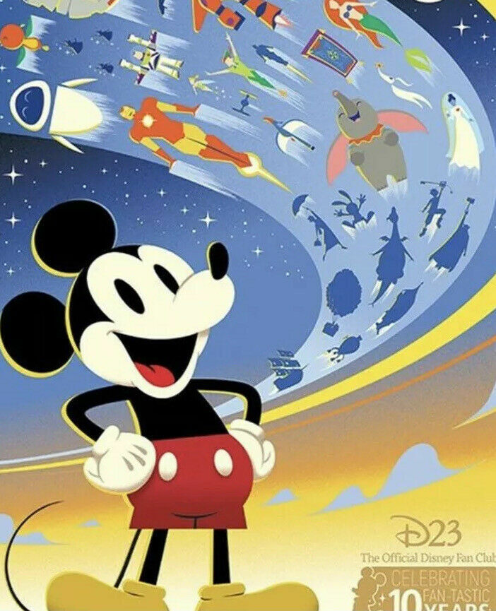 s*8様 ミッキーマウス　ディズニー　D23 限定ポスター s*8様 ミッキーマウス ディズニー D23 限定ポスター s*8様 ミッキーマウス