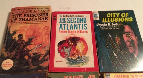 Lot of 8 VINTAGE Most 1960’s ACE Sci-Fi Paperback Books Kuttner, Verne, Delany - Picture 4 of 7
