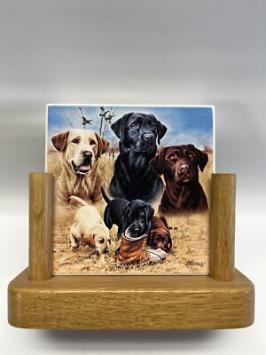 James Killen Coasters Lab Labrador Dog Puppy Breed Novelty Hunting