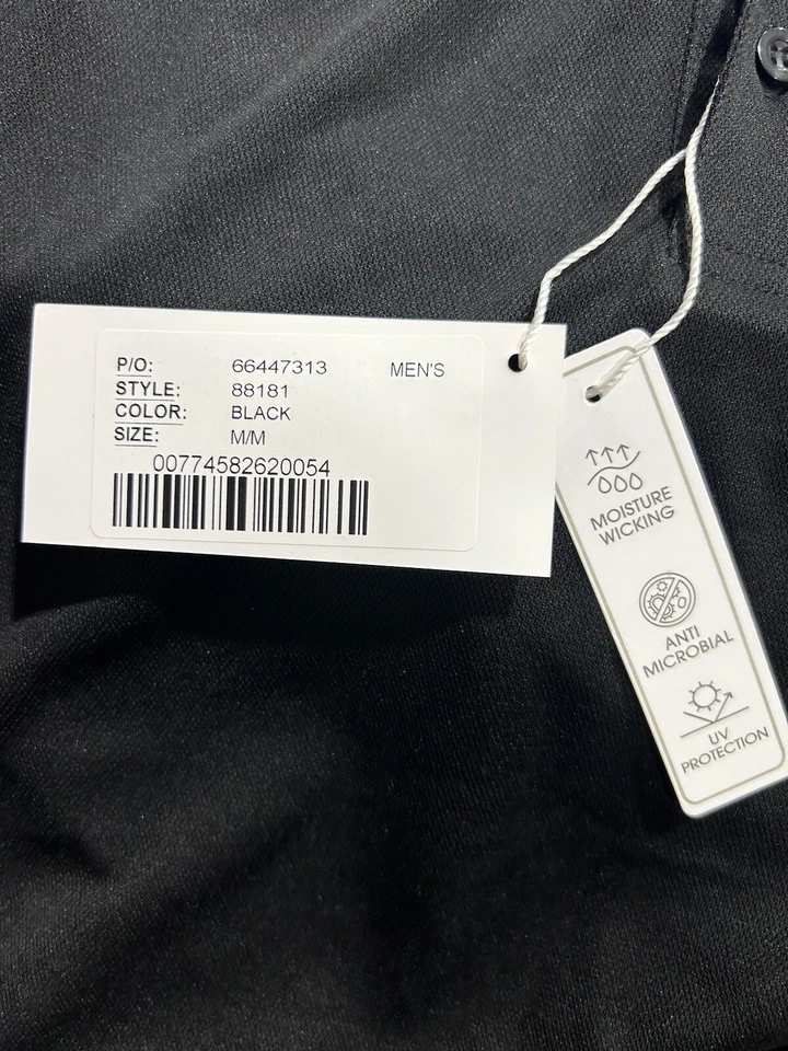 Черная рубашка поло Core 365 - Изображение 4 из 4