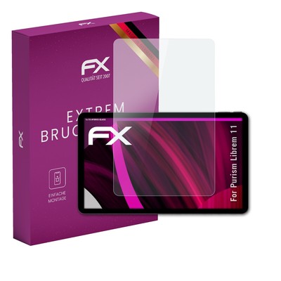 atFoliX Glasfolie für Purism Librem 11 Displayfolie 9H Schutzpanzer