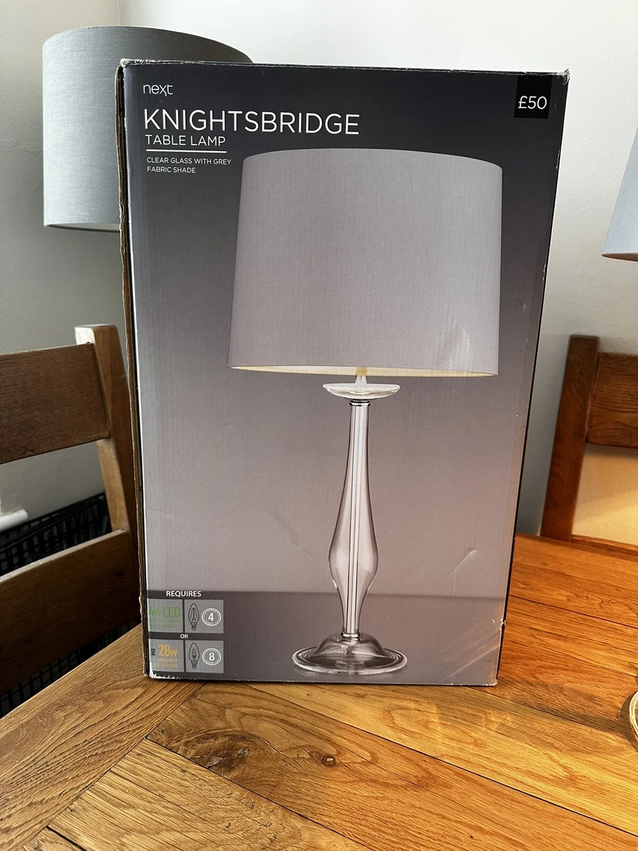 Pair of NEXT Table Lamps Knightsbridge Design eBay