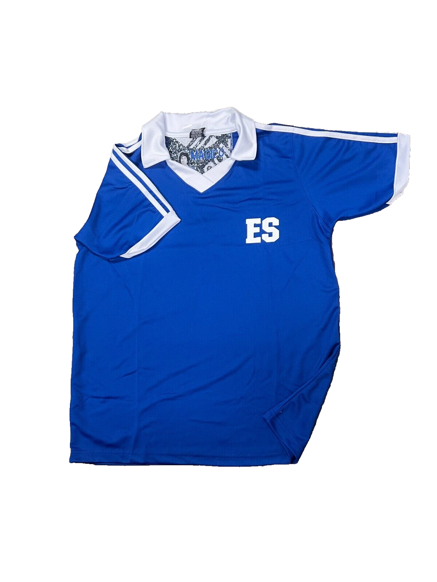 El Salvador Retro Soccer Jersey Spain 82 Mágico #11