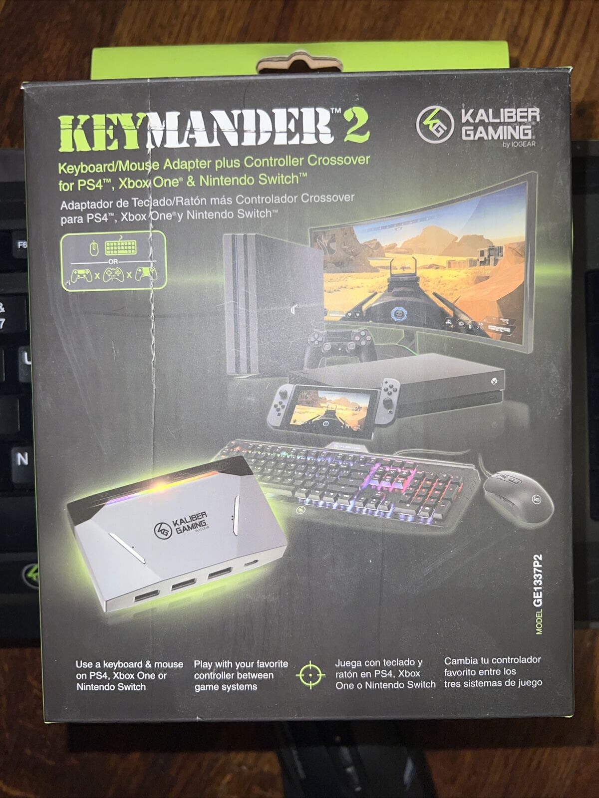 IOGEAR - GE1337P2 - KeyMander 2 Keyboard/Mouse Adapter Plus Controller  Crossover