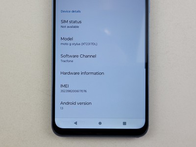 Motorola Moto G Stylus 4G LTE (2023) XT2317DL - Schermo 6.5", 4GB RAM, 64GB - Aperto Mai Usato