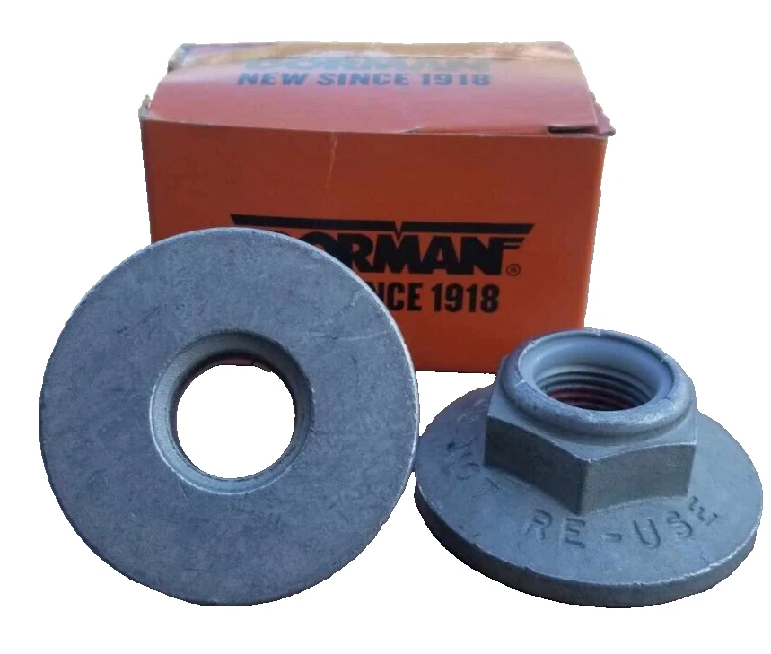 Conjunto de 2 porcas de eixo 615-170 Dorman dianteiras novas para caminhão F150 Ford F-150 par - Imagem 2 de 4