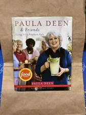 Paula Deen & Friends-Living It Up, Southern Style Signed 2005 26th Printing