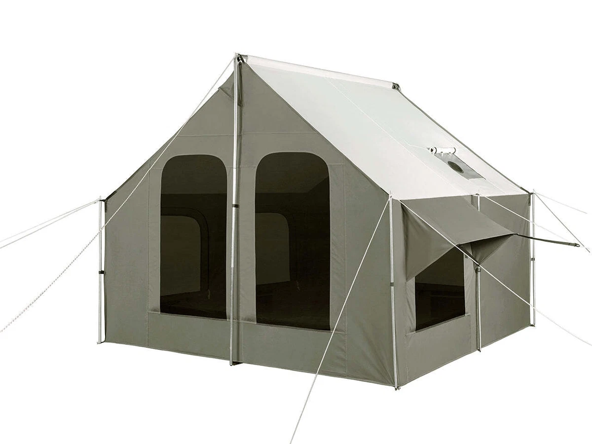 Kodiak Canvas 6173 10x10 Cabin Lodge Tent with Stove Jack (SR) 837654630242  | eBay