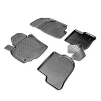 3D Gummi Fussmatten Passend FüR Skoda Octavia II | BJ 2004 - 2013 | Passgenau