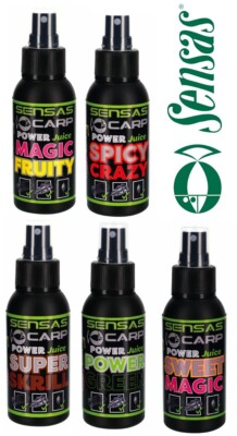 Sensas POWER JUICE Lockstoff Spray Futterfarbe
