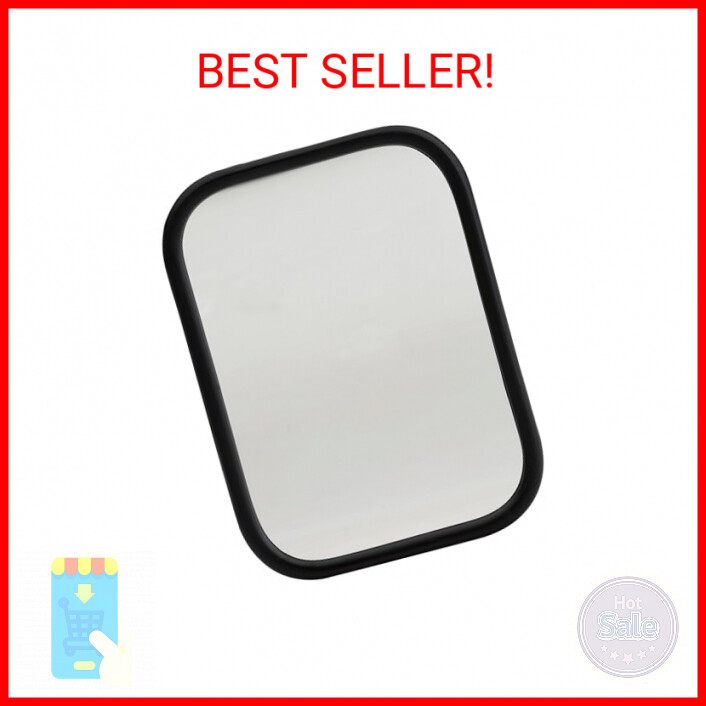 めろまろん　1207 12072 Black Rolled-Rim Mirror with Ball Swivel | eBay