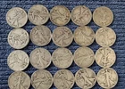 USA 90% Silver Walking Liberty Half Dollar 1916-1947 Lot of 20 coins