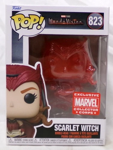 Funko Pop! 823 Scarlet Witch Marvel Wandavision Collector Corps Exclusive 2021