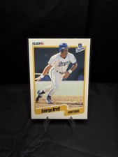 1990 Fleer George Brett #103 Kansas City Royals HOF Vintage MLB Card