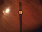Vintage 1989 Guess Quartz Watch Yellow Face Green Numerals Black. No battery — photo 2