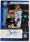 Tyrese Haliburton 2021-22 Panini Contenders Optic 02/49 Auto Blue #PCA-TYH