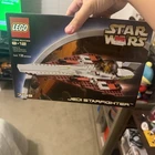 LEGO Star Wars Jedi Starfighter 7143 Obi-Wan Episode II 2002 SEALED