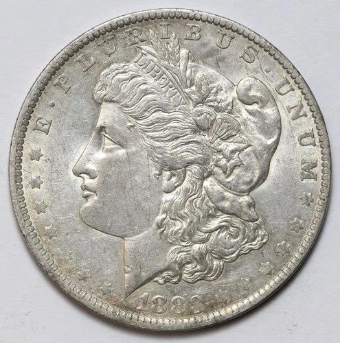 1883-O $1 Morgan Silver Dollar Uncirculated - RAW - Nice Original Coin