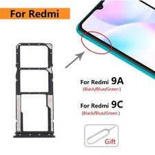 SIM Card Tray for Xiaomi Redmi 9A / 9C Cell Phone Replacement Spare Repair Parts