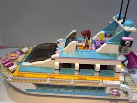 LEGO Friends 41015 DOLPHIN CRUISER SHIP 100% Complete Set w/ Minifigures Jet Ski