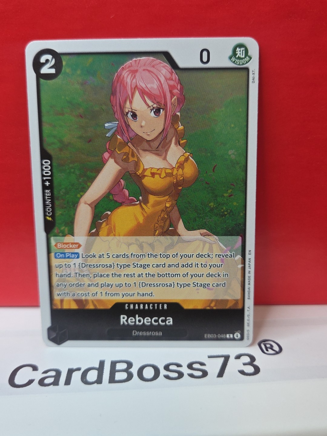 RebeccaOne Piece Extra Booster: One Piece Heroine's R EBO3-048