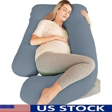 Full Body Pregnancy Pillow U Shaped Maternity Comfort Support Sleep Relief New