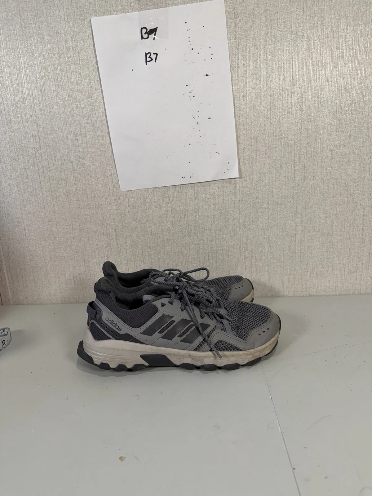 Size 8- Adidas Rockadia Trail Triple Grey