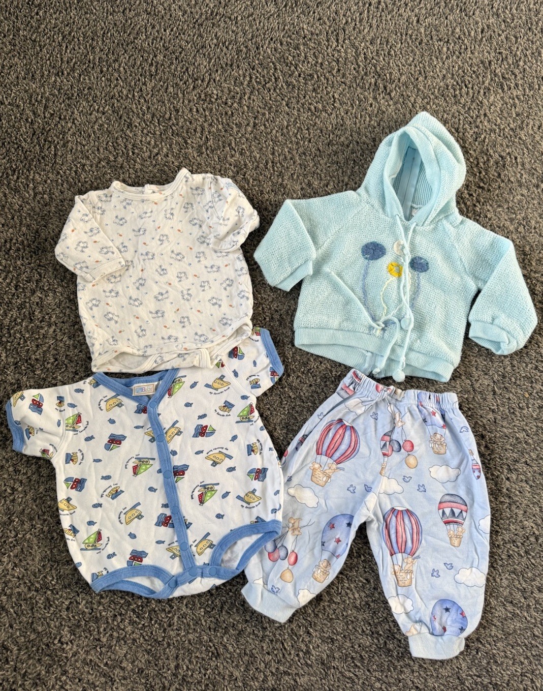 Vintage Lot Of 0-9 Months Kids Baby clothes